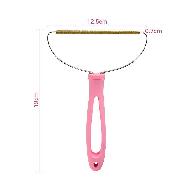 Mop-type metal hair remover