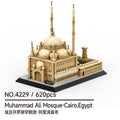 Famous Islamic Mosque Landmarks Building Blocks Set - Unique Decorative Gift