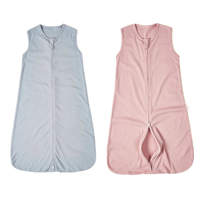 Cotton Newborn Sleeping Bag — Adjustable Swaddle Wrap