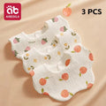 Soft Cotton Baby Bandana Bibs — Burp Cloth Set
