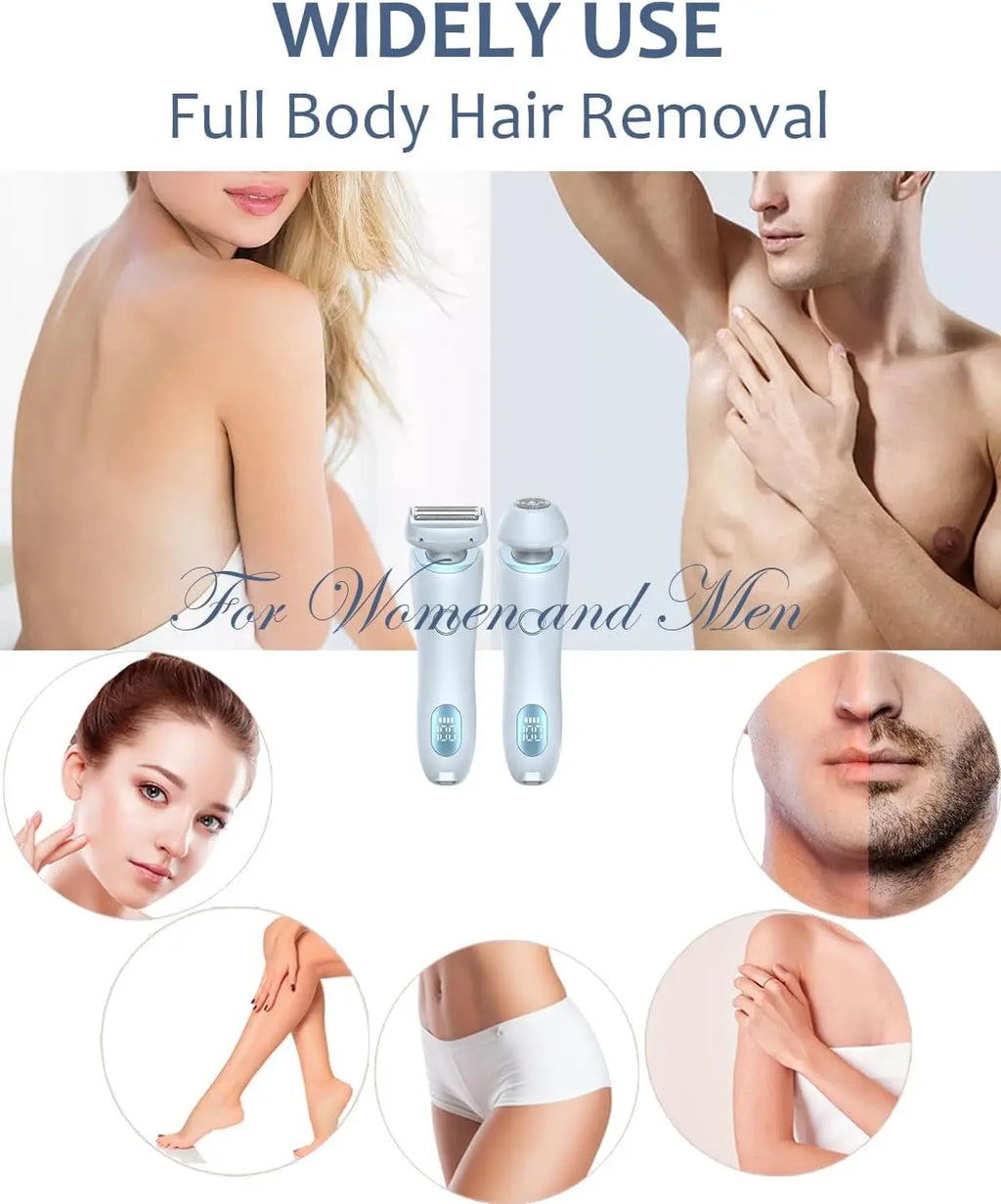جهاز إزالة الشعر الكهربائي النسائي متعدد الاستخدامات - بدون ألم