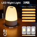 Rechargeable Touch Night Light — Dimmable Bedside Lamp for Kids