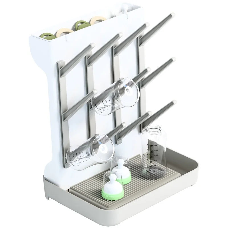 Baby Bottle Drying Rack & Storage Stand