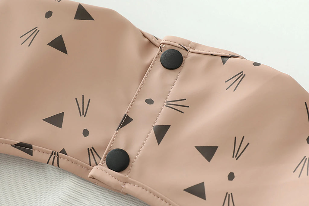 Waterproof Long-Sleeve Baby Feeding Bib