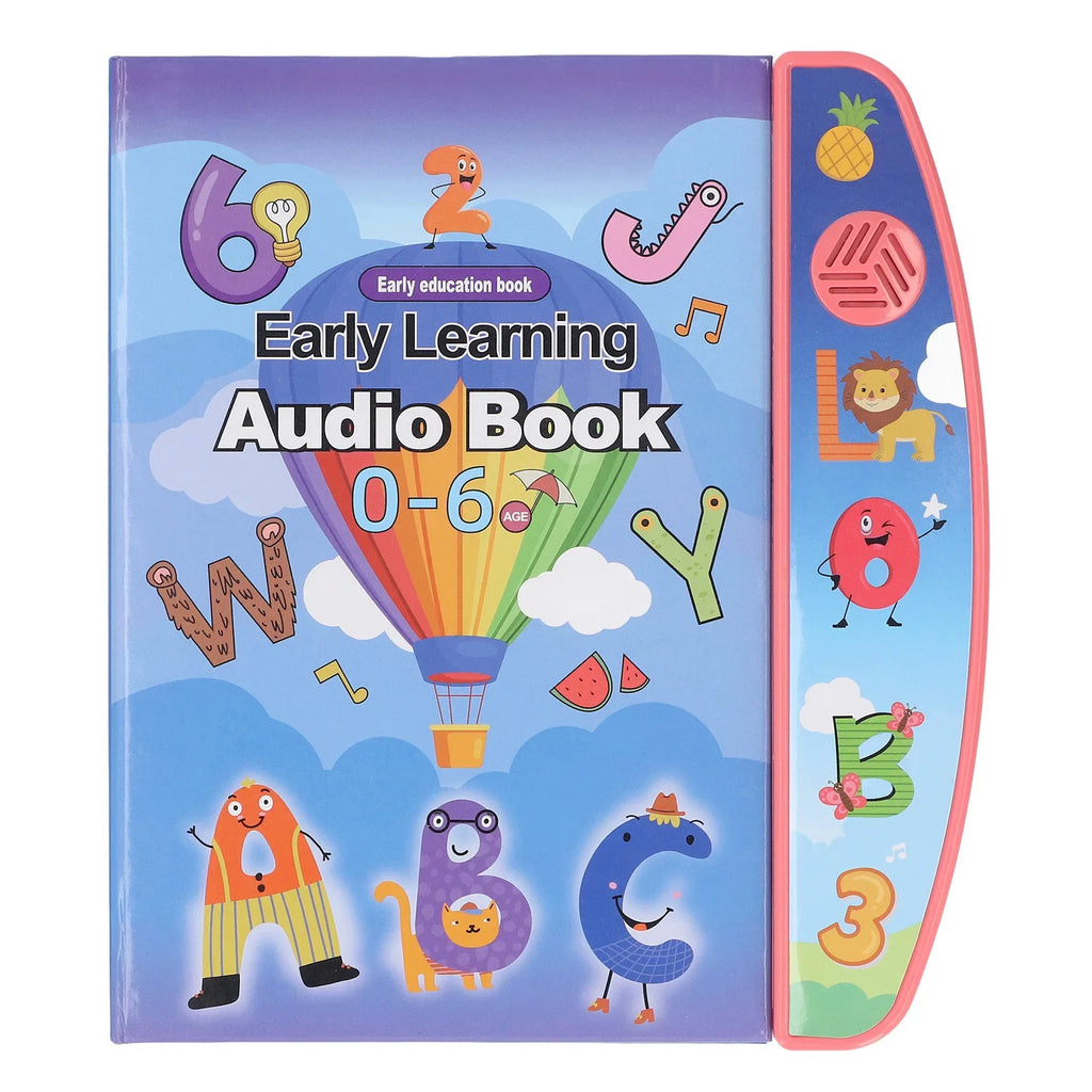 كتاب إلكتروني ناطق باللغة الإنجليزية لتعليم القراءة والقصص للأطفال
