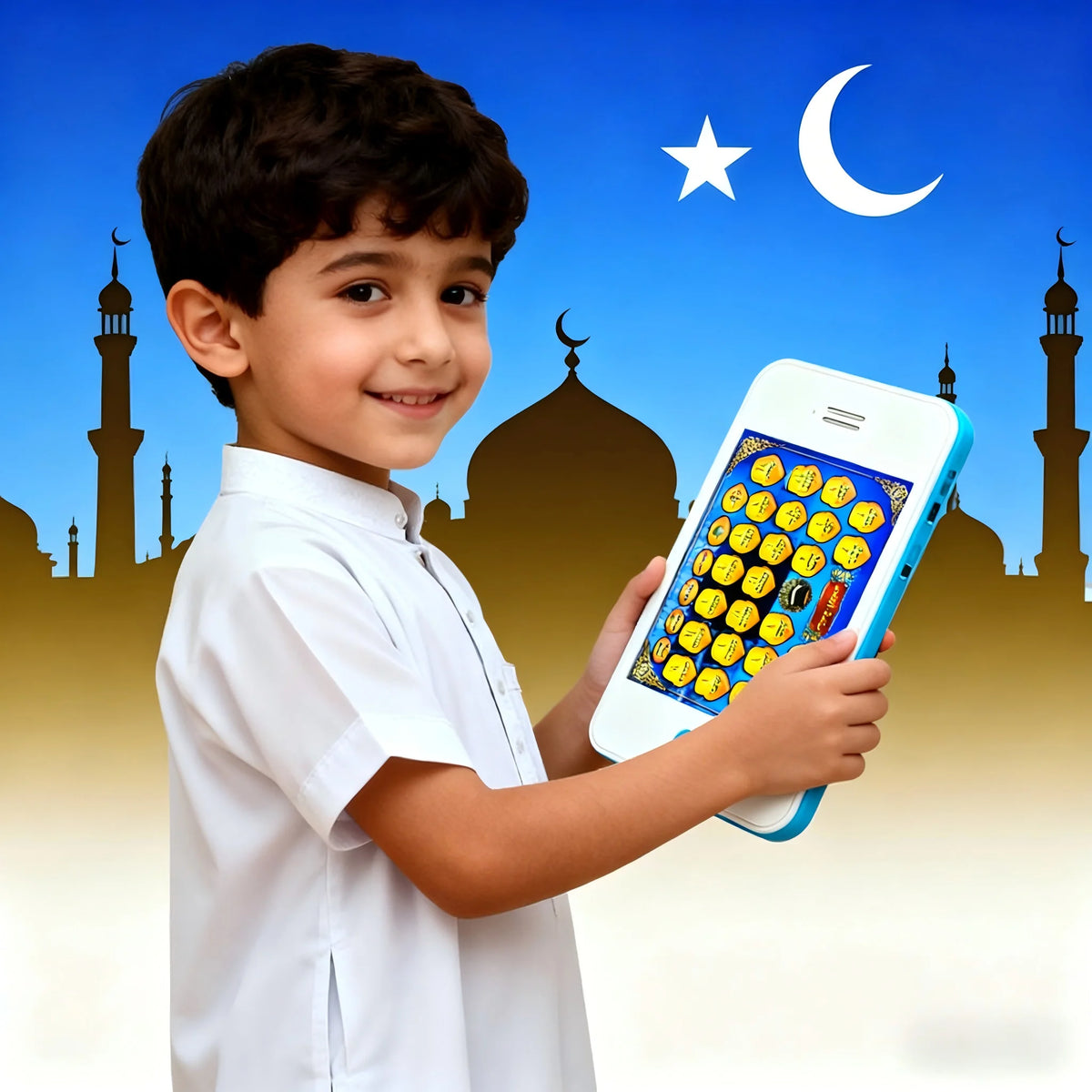 هاتف تعليمي ناطق لتحفيظ القرآن الكريم والأدعية للأطفال