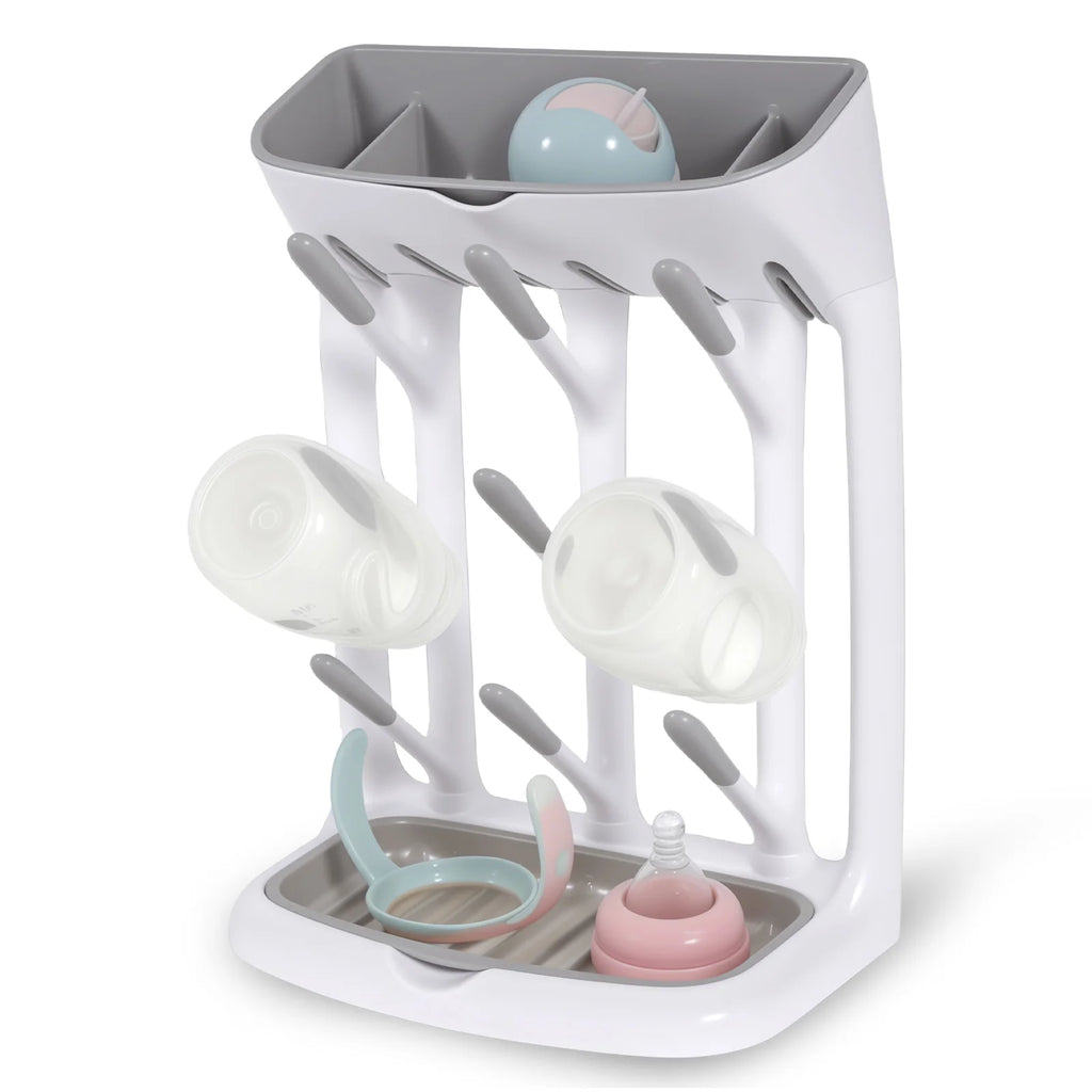 Countertop Baby Bottle Drying Rack — Detachable Tray