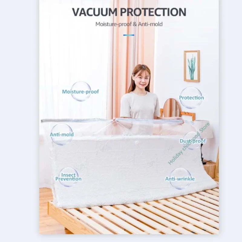 Mattress Vacuum Storage Bag — Space-Saving Compression Bag