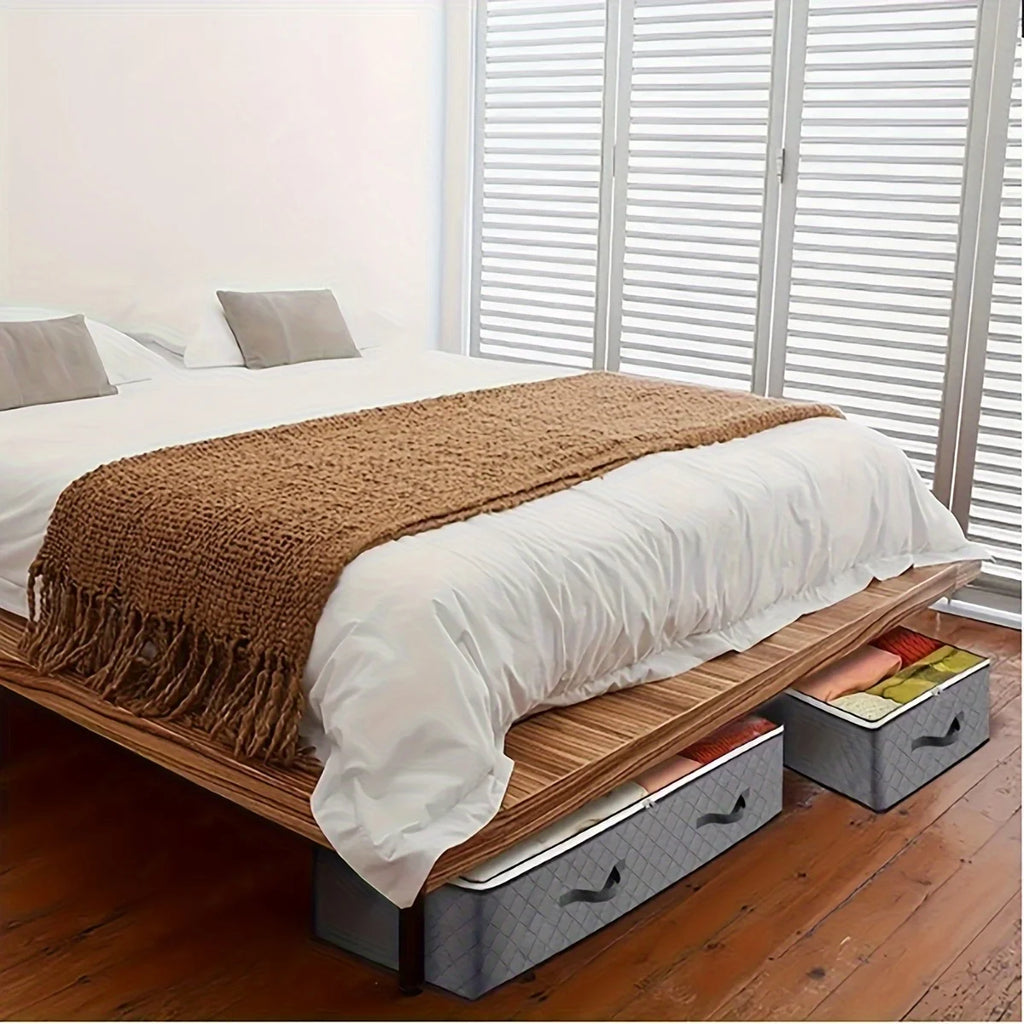 Under-Bed Storage Containers — Dustproof & Space-Saving