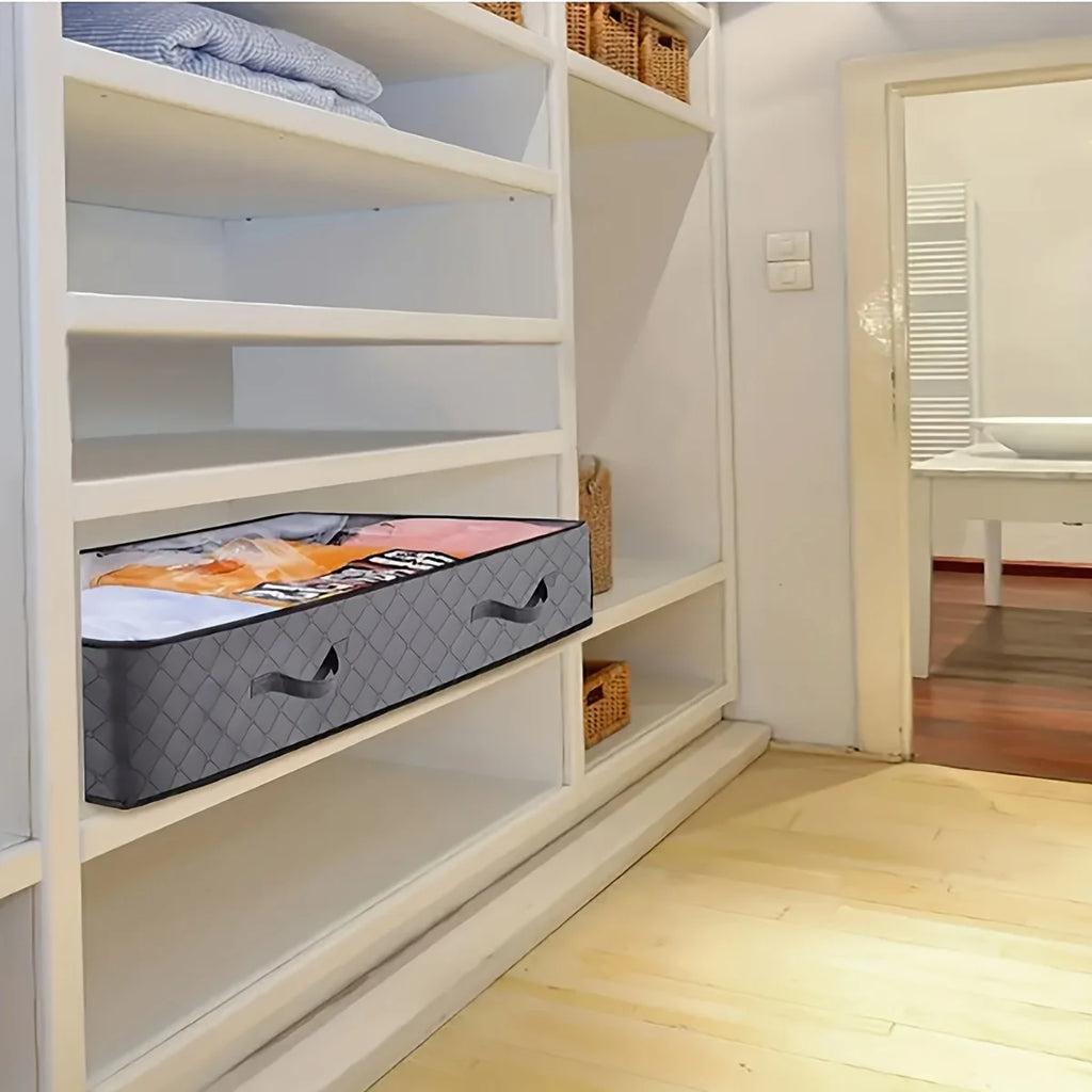 Under-Bed Storage Containers — Dustproof & Space-Saving